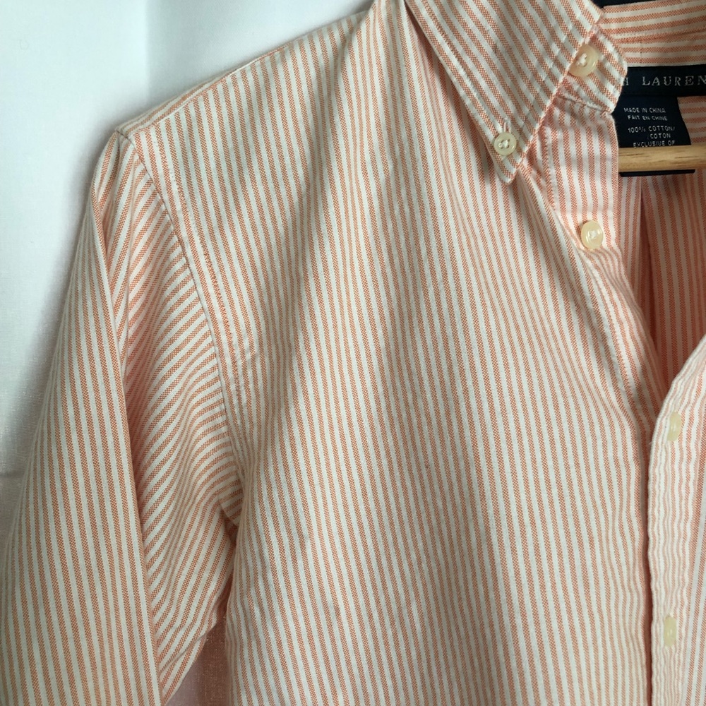 Ralph Lauren Striped Classic Fit Button Down
